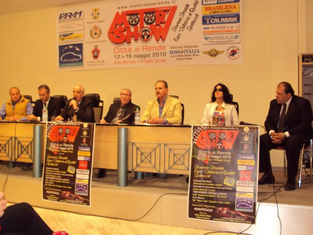 Foto Conferenza stampa motor show rende